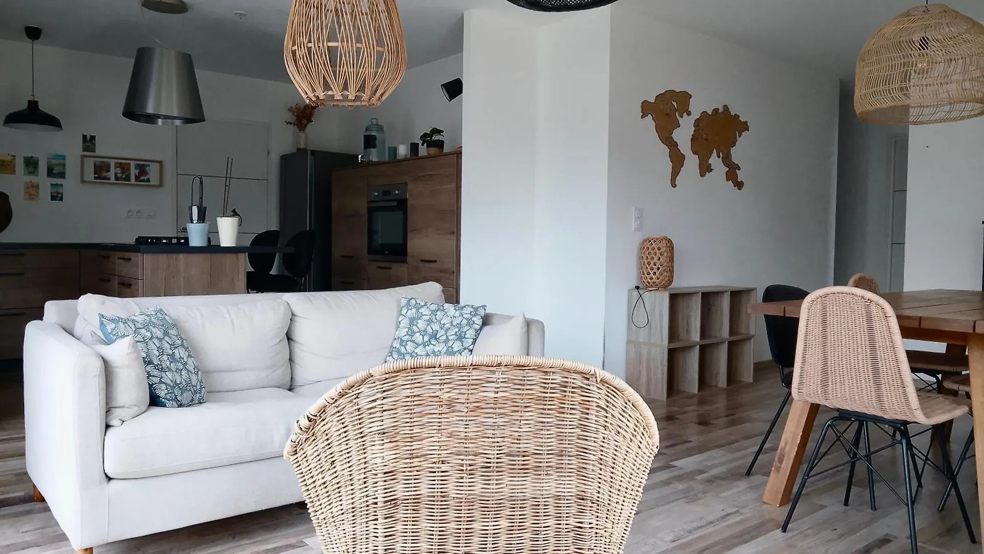 Ferienhaus Sozen - Maison Bois Recente, Lumineuse Avec Terrasse Et Grand Jardin, Proche Des Plages Tréogat